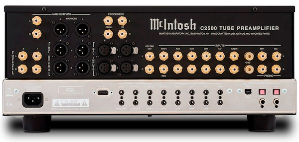McIntosh C2500 Back