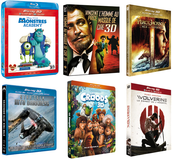 jaquettes selection- blu-ray 3d