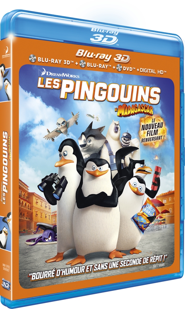 Blu-ray Les Pengouins de Madagascar