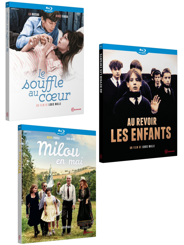 Blu ray Trois films de Louis Malle