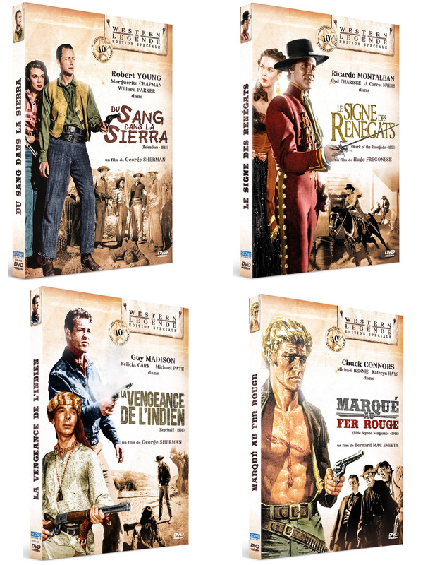 DVD Westerns de mars