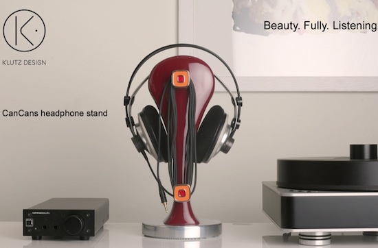 Klutz CanCans, un support de luxe pour ranger avec grâce votre casque  audiophile