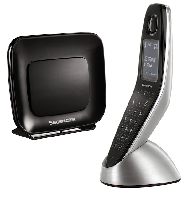 Téléphone DECT D790 : après le modèle néo-rétro Sixty, Sagemcom s'inspire  du style des années 90