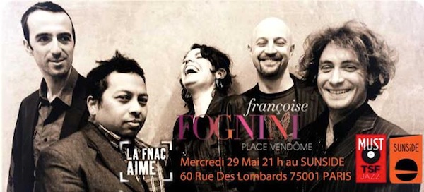 francoise-fognini-quintet au-sunside