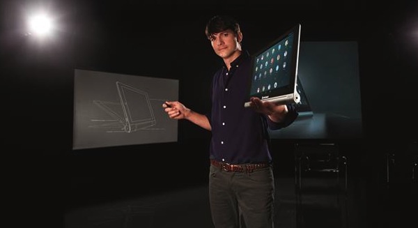 Ashton Kutcher engineer for lenovo