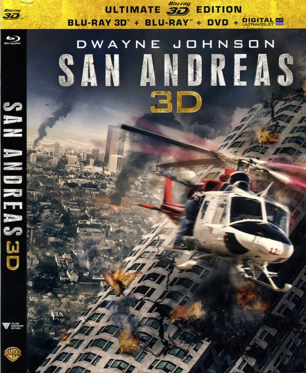 Blu ray San Andreas 3D