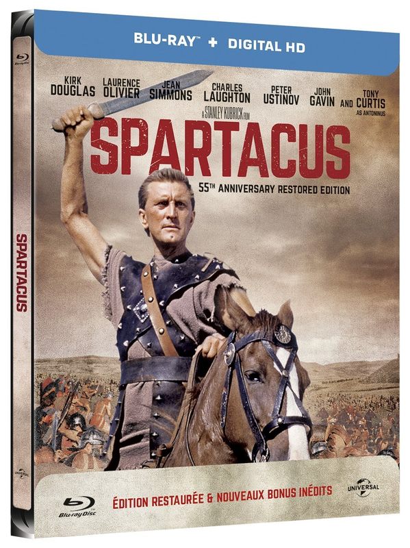 Blu ray Spartacus 1960