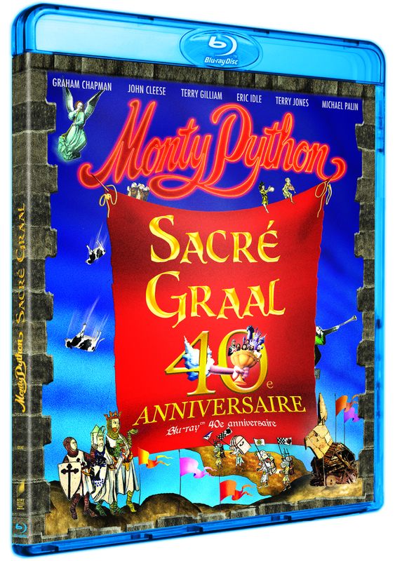 Blu ray Monty Python Sacré Graal 40e