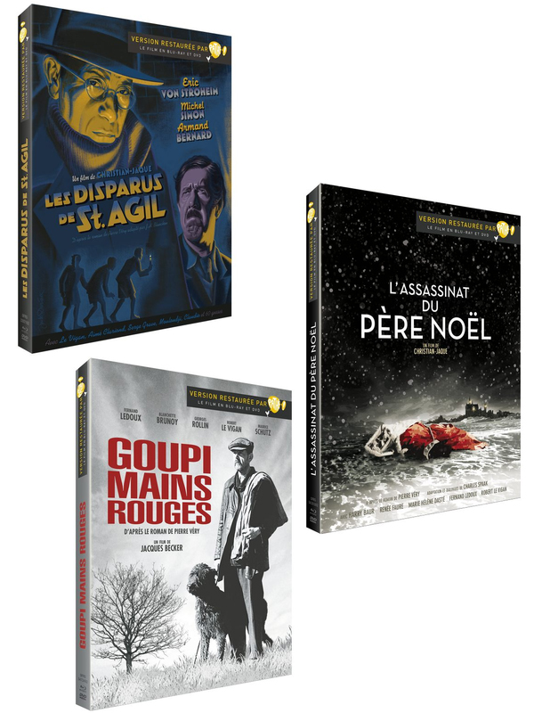 Blu ray classiques Pierre Very