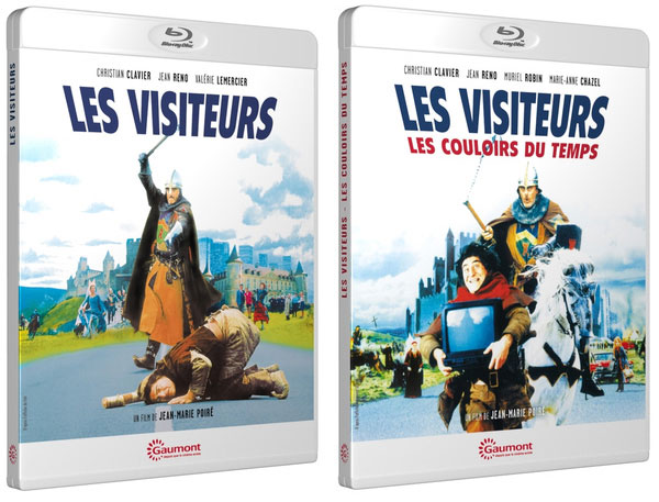 Blu ray Les Visiteurs 1 et 2
