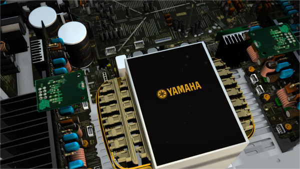 Yamaha Ampli tuner AV circuit