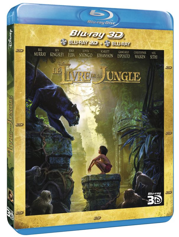 Blu ray Le Livre de la jungle 3D
