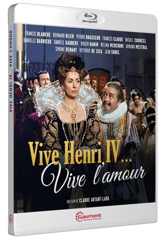 Blu ray Vive Henri IV
