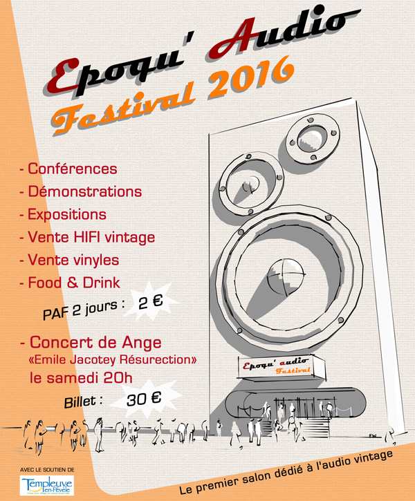 Flyer festival Epoqu Aaudio 2016