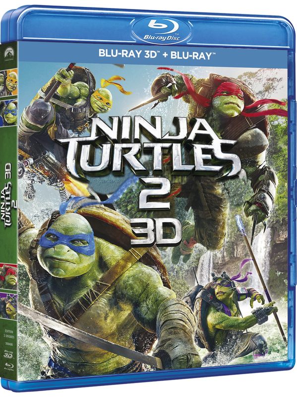 Blu ray Ninja Turtles 2 3D