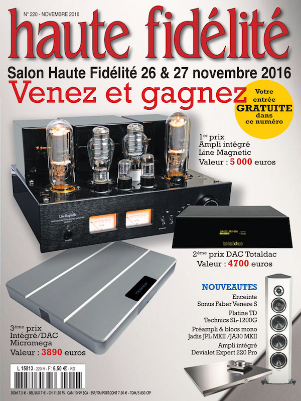 Couv magazine Haute Fidelite no220