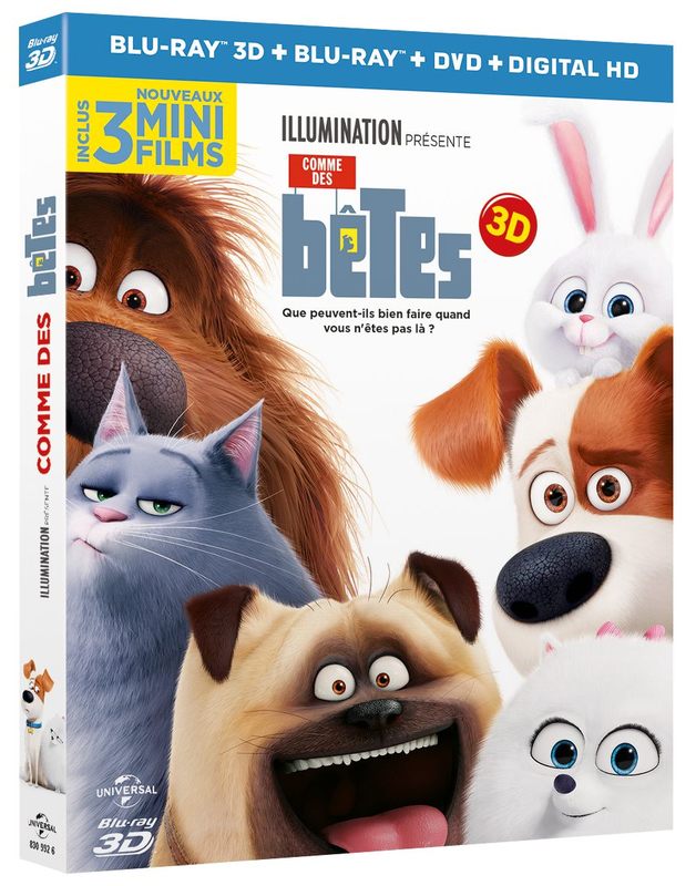 Blu ray Comme des betes 3D