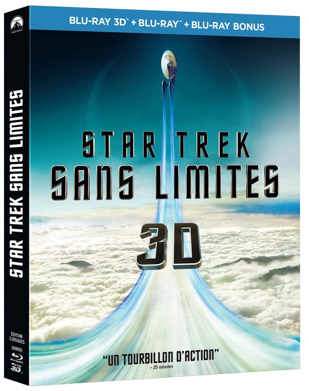 Blu ray Star Trek SAns limites 3D