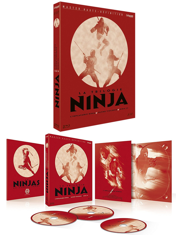 Blu ray Trilogie ninja