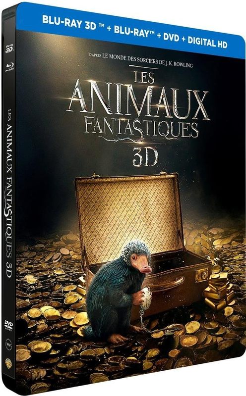 Blu ray Les animaux fantastiques 3D