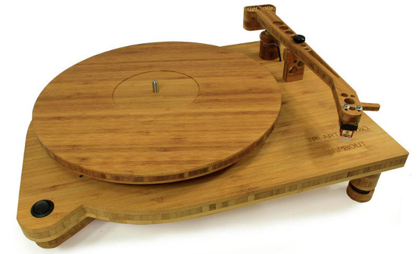 sprout bamboo turntable