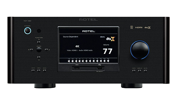 RAP-1580, un intégré home cinema compatible Dolby Atmos et DTS:X dans la gamme Rotel 