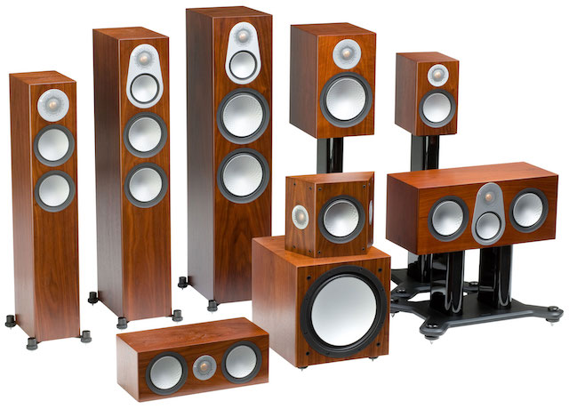 Monitor Audio Silver 6G Group Walnut Square