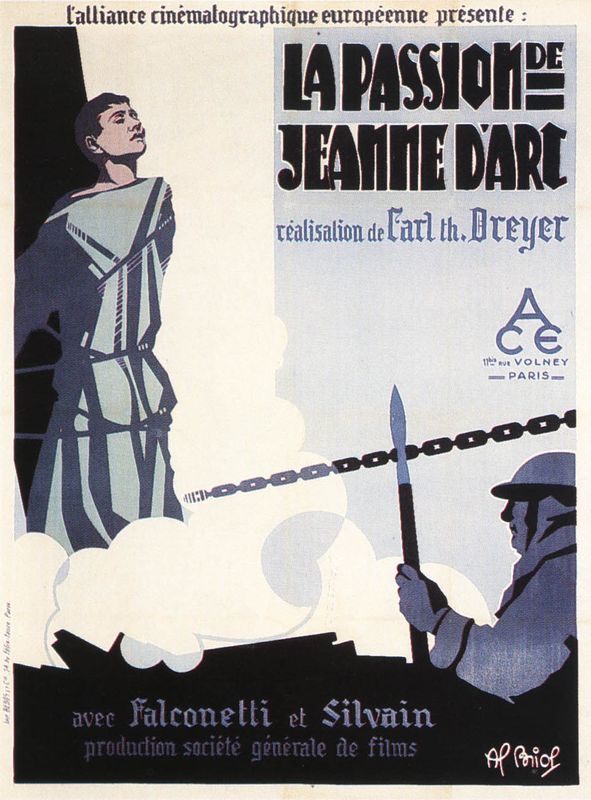 La Passion De Jeanne Darc De Lart Du Très Gros Plan En Blu Ray Et Dvd