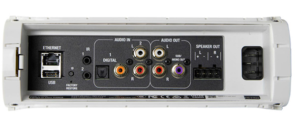 triad one streaming amplifier back