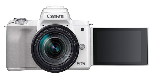 Canon EOS M50 WH ecran