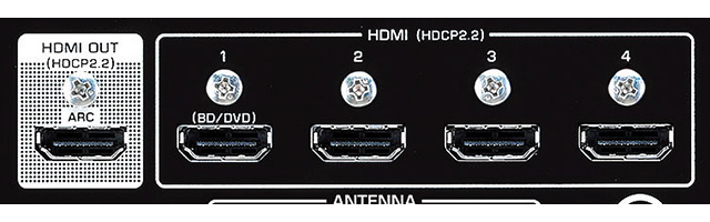 Yamaha RX V385 HDMI 2 2