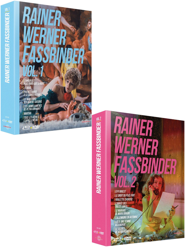 Blu ray Fassbinder Volume1 et 2