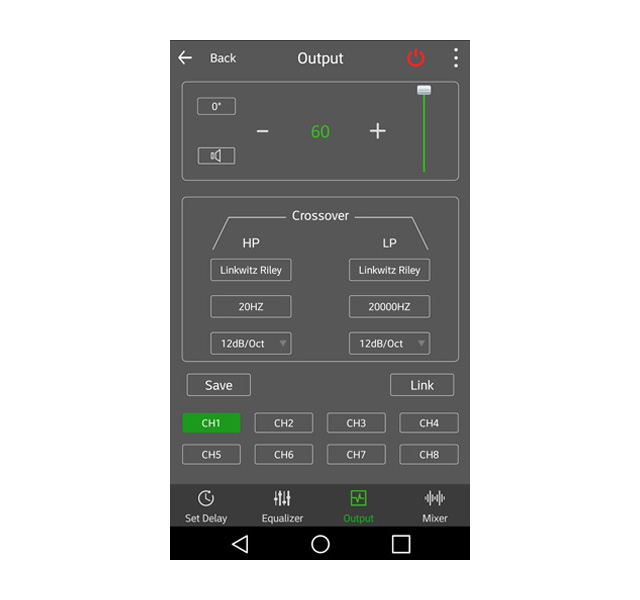 dayton audio dsp 408 application mobile