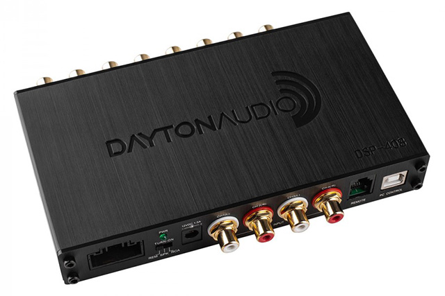 Dayton Audio DSP-408 : un mini DSP pour améliorer le rendu de votre installation