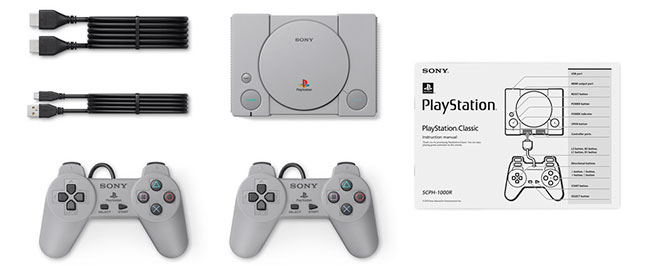 Sony Playstation Classic manette
