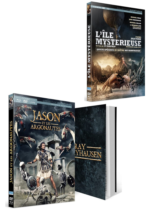Blu ray Ile Mysterieuse et Jason et les Argonautes