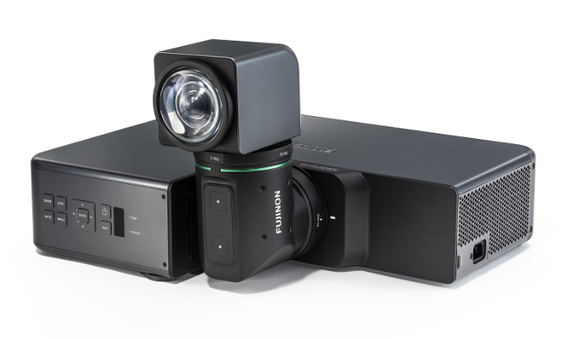 Fujifilm FP Z5000 videoprojecteur ultracourte focale pivotant fin vertical decentrement
