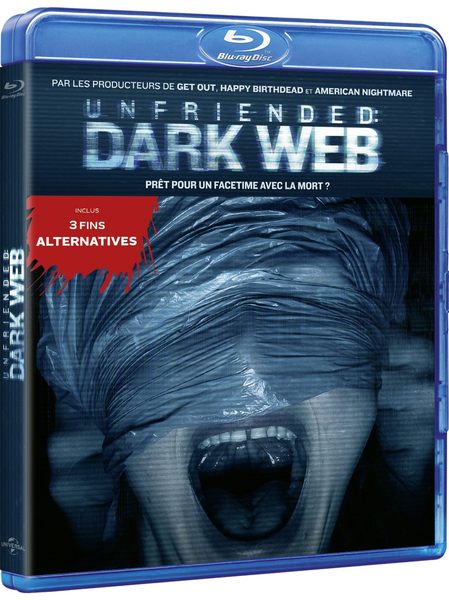 Blu ray Unfriended Dark Web