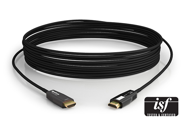 Des cordons HDMI optiques certifiés ISF pour de petites longueurs