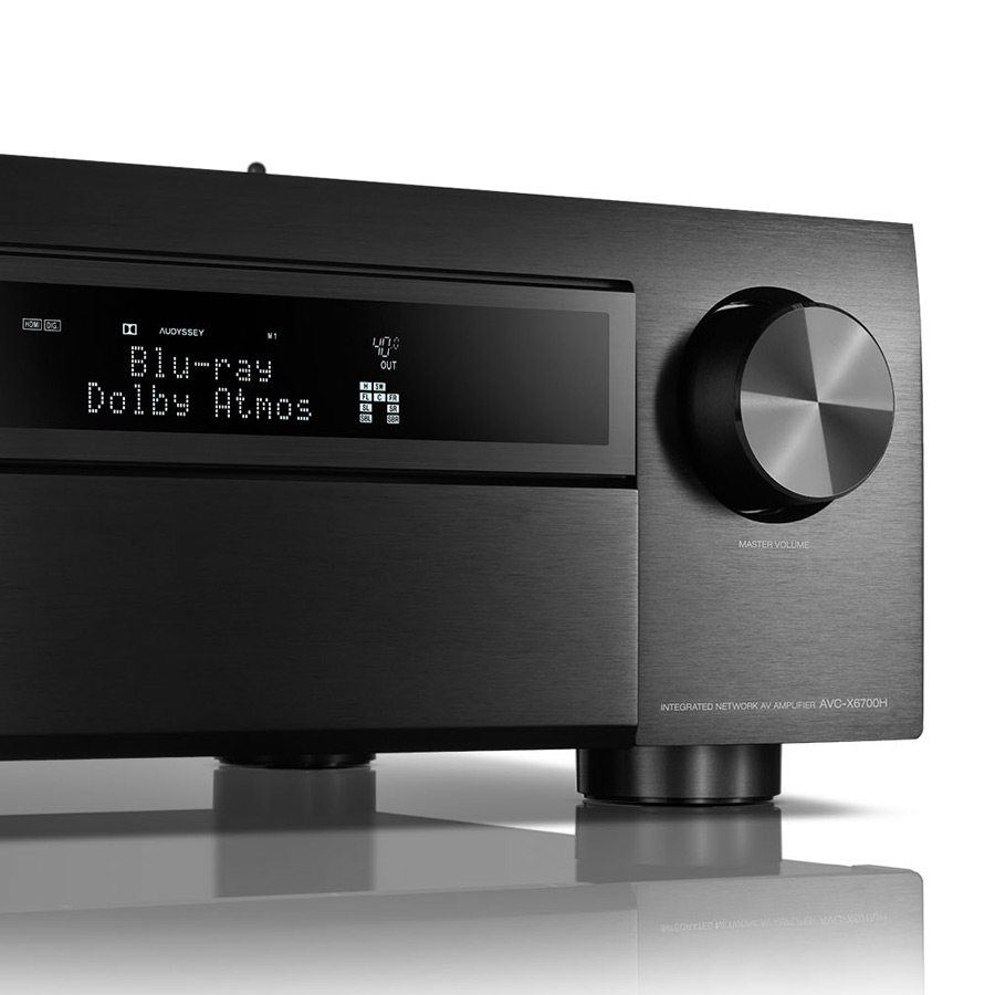 Denon présente la gamme d'amplificateurs home cinema x700 avec les AVR-X2700H, AVC-X3700H, AVC-X4700H et AVC-X6700H
