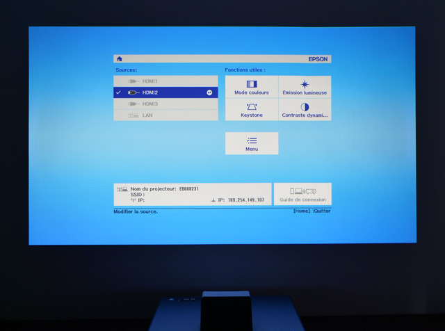 Test du vidéoprojecteur Epson EH-LS500 : une vraie alternative qualitative aux écrans plats