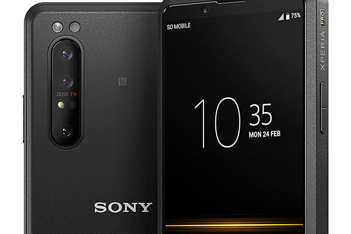 sony xperia pro ouverture