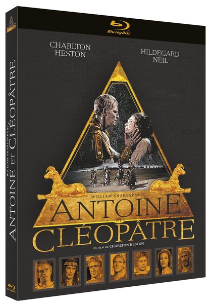 Blu ray Antoine et Cleopatre 1972