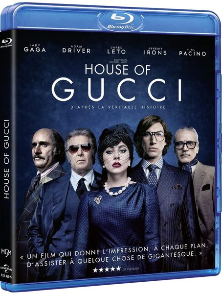 Blu ray House of Gucci