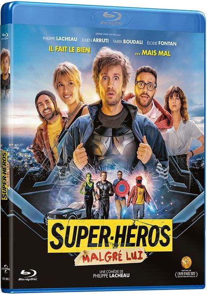 Blu ray Super heros malgre lui
