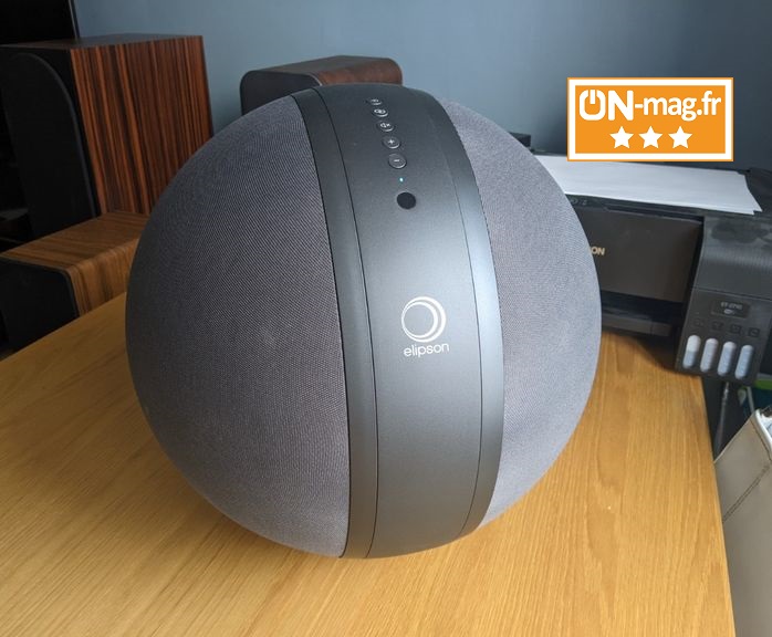 Test enceinte Elipson W35+ : le luxe connecté d’une boule sonore sans fil pas très carrée sur la sonorité