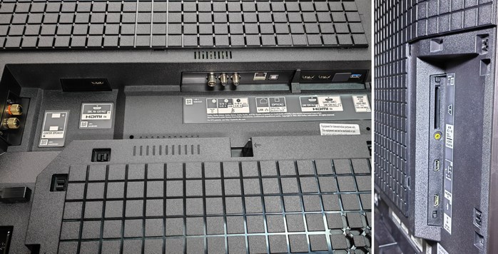Sony XR 75Z9K details on 0007