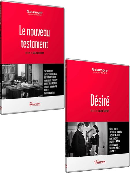 DVD Le Nouveau testament et Desire