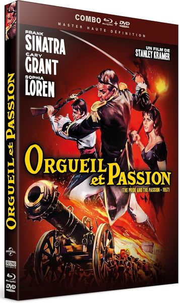 Blu ray Orgueil et Passion