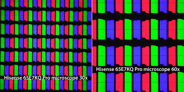 Hisense 65E79KQ Pro details on 066